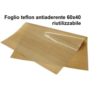 FOGLIO TEFLON cm 60x40  - 3619160 | Novalberghiera