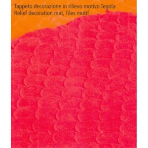 TAPPETO 60x40 EFF.TEGOLA  - 3619263 | Novalberghiera