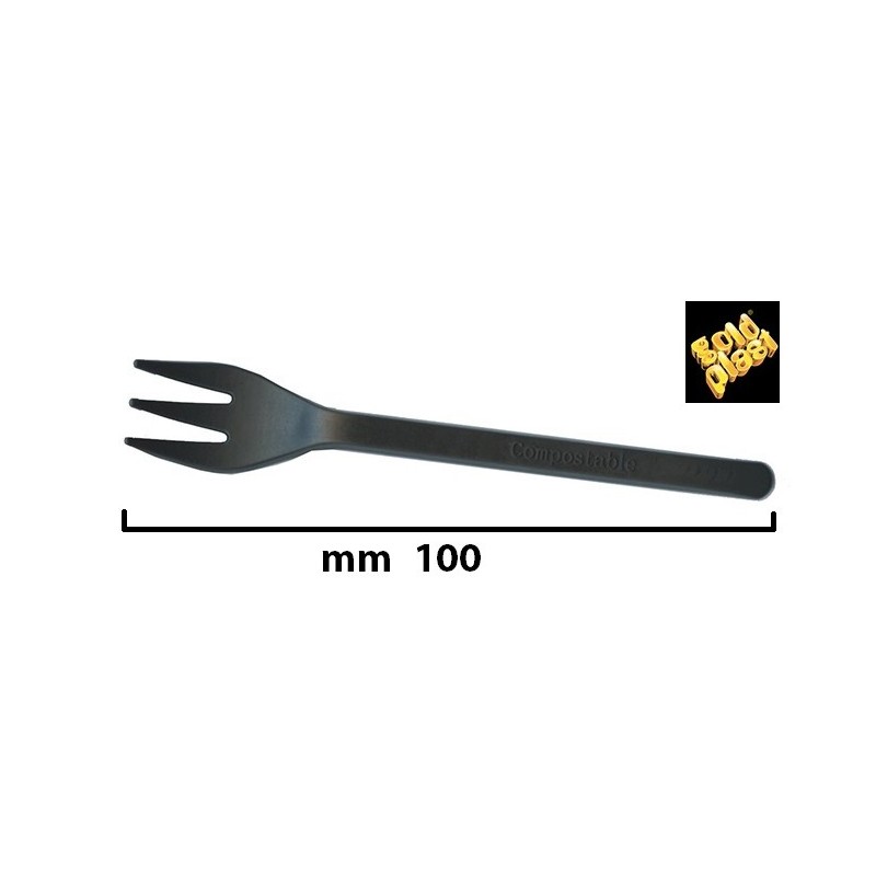 N.50 FORCH.MINI PLA NE. cm 10 (20)  - 3631003 | Novalberghiera