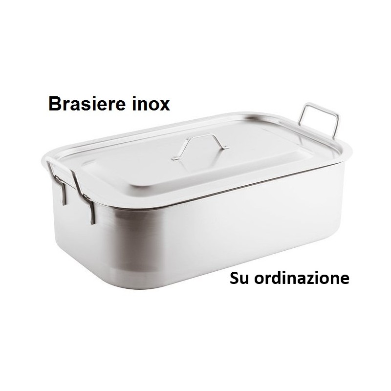 BRASIERA INOX C/C  - 4001999 | Novalberghiera