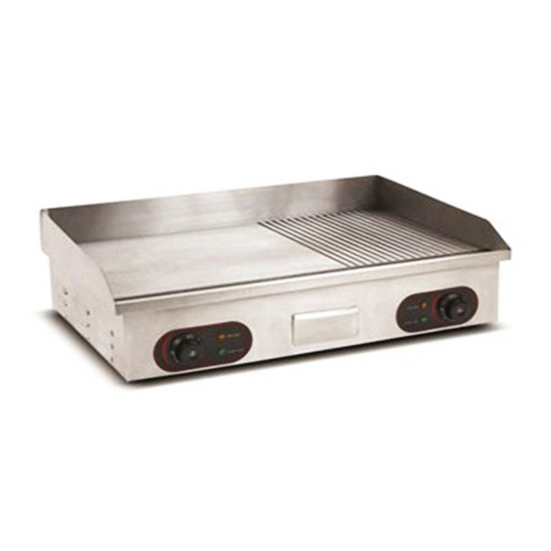 FRY TOP ELETT.LIS/RIGATO 73x50  - 4094025 | Novalberghiera