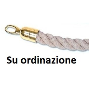 CORDONE BEIGE MT.2+2mosch.oro  - 4116001 | Novalberghiera