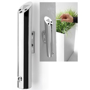 POSACENERE PARETE INOX  - 4140020 | Novalberghiera
