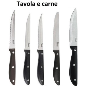 COLTELLI TAVOLA CARNE/PIZZA  - 4229999 | Novalberghiera
