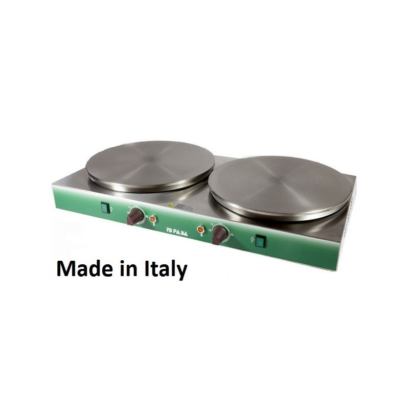 PIASTRA CREPES DOPPIA -D35  - 4246002 | Novalberghiera