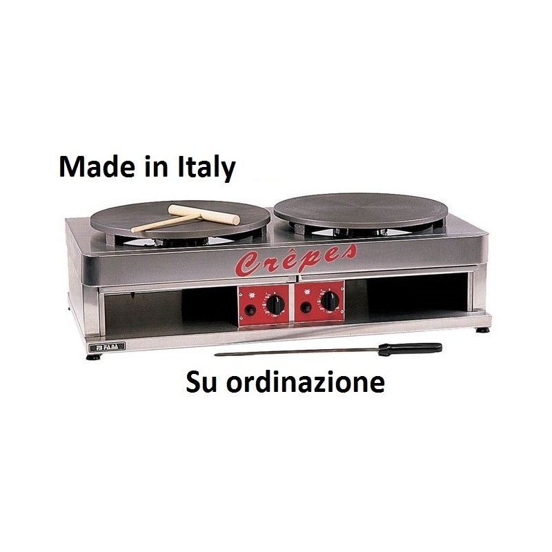 PIASTRA CREPES GAS DOPPIA  - 4246020 | Novalberghiera