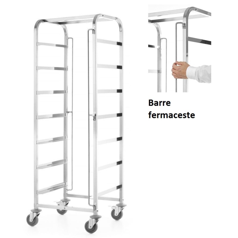 CARRELLO x CESTI LAVAGGIO 7 Cesti  - 4328005 | Novalberghiera