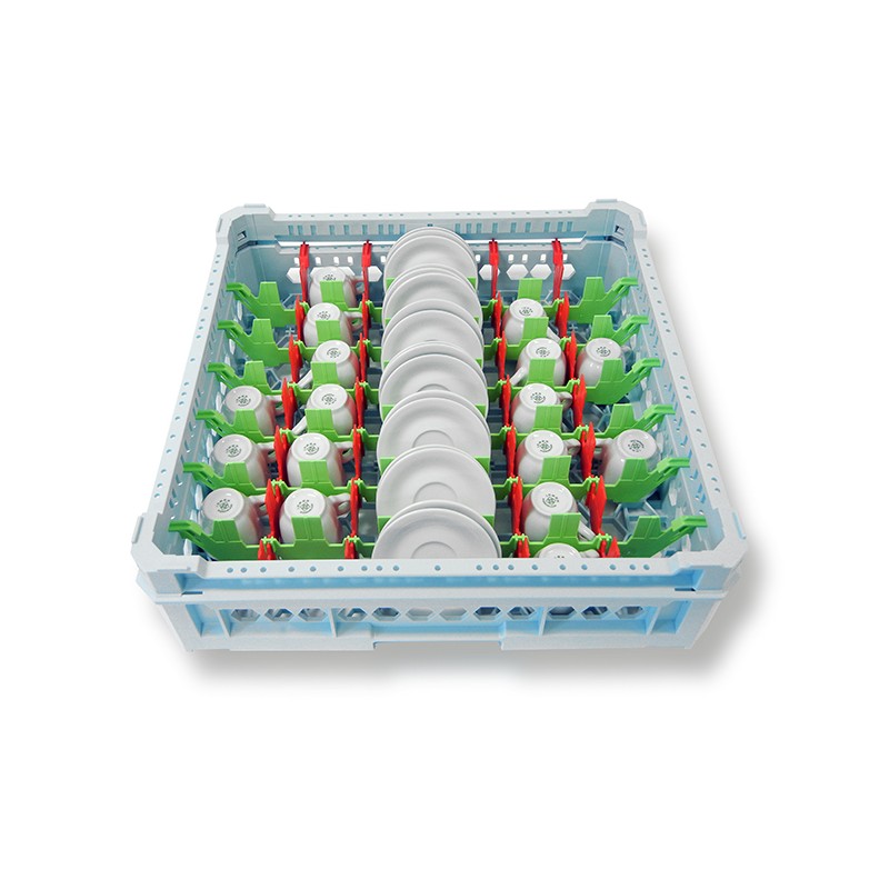 CESTO LAVAGGIO  28 TAZZE+P  - 4328010 | Novalberghiera