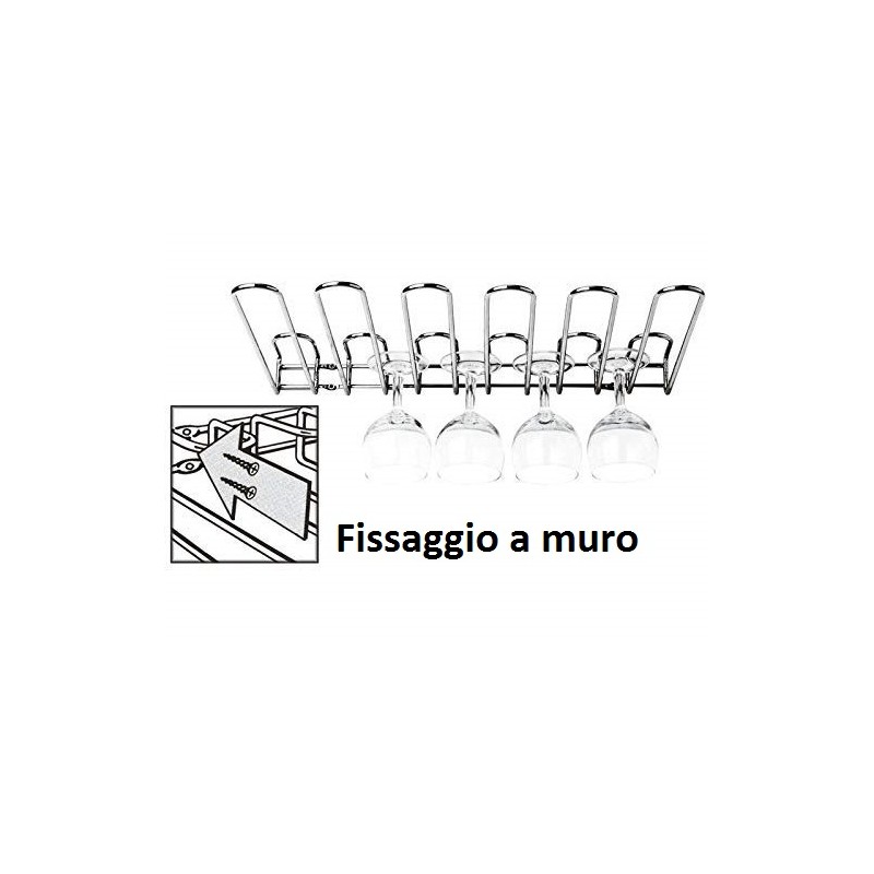 RASTRELLIERA P/BICC. MURO  - 4447001 | Novalberghiera