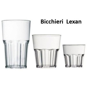 BICCHIERI LEXAN serie  - 4621999 | Novalberghiera