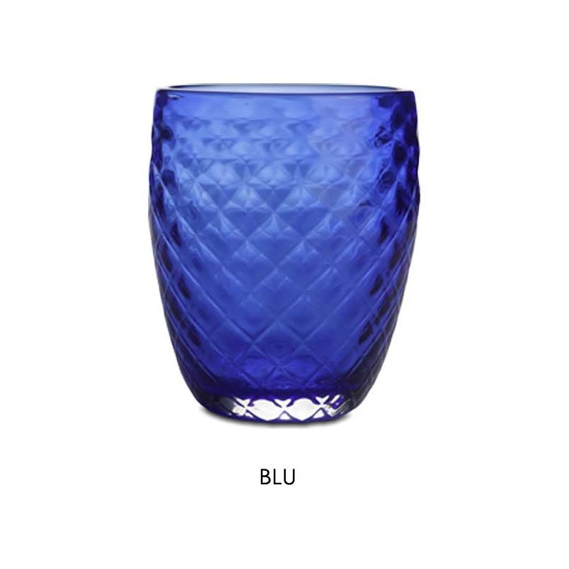 BICCHIERE ANTIGUA BLU cl.31  - 4628002 | Novalberghiera