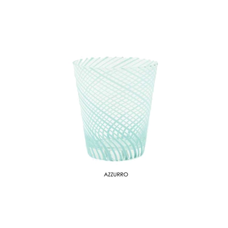 BICCHIERE FLORES AZZURRO cl.32  - 4653003 | Novalberghiera