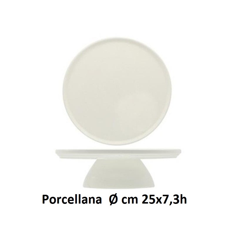 ALZATA  PORCELLANA Ø cm 25x7h  - 4665000 | Novalberghiera