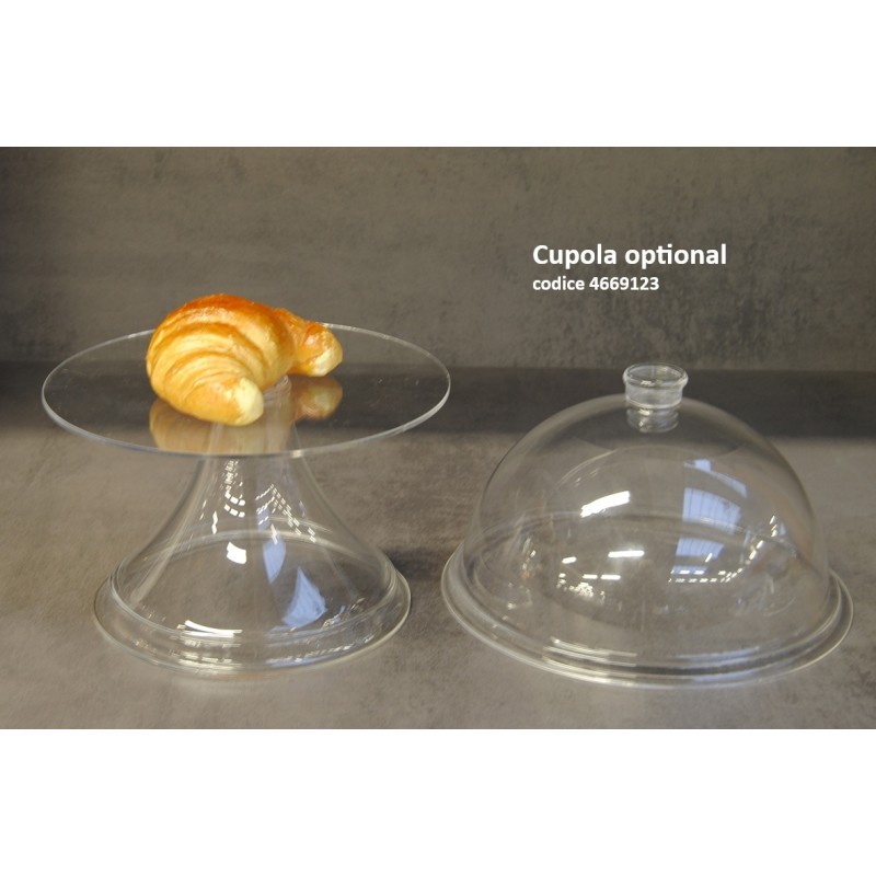 ALZATA PLEXI Øcm 24x14h  - 4669024 | Novalberghiera