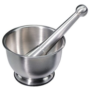 MORTAIO INOX cm 12  - 4699012 | Novalberghiera