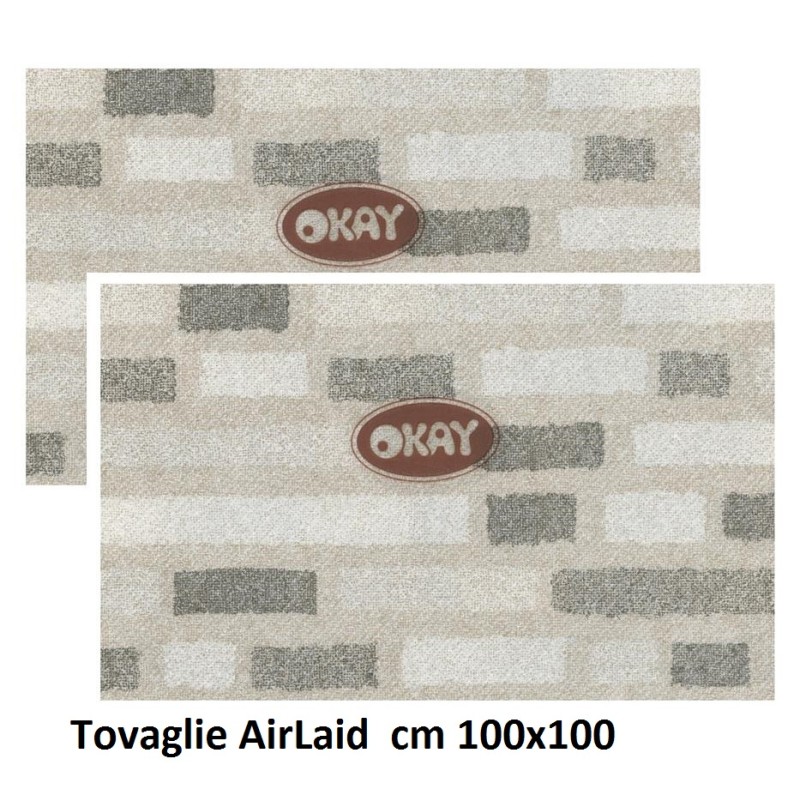 N.100 TOVAGLIE NOIR cm 100x100  - 4724000 | Novalberghiera