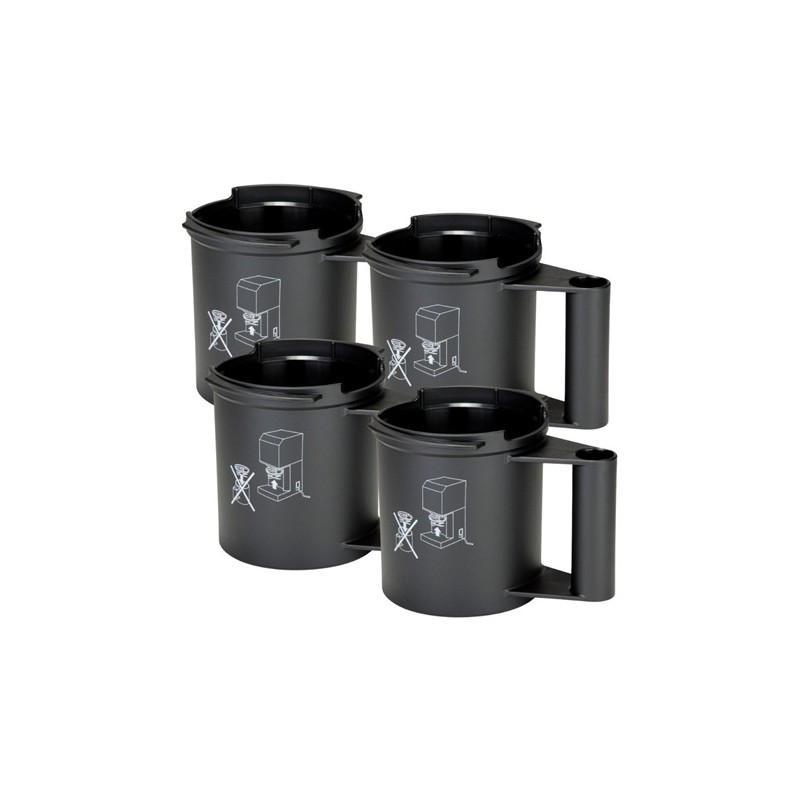 KIT 4 BICCHIERI INOX x PACOJET 4  - 4761101 | Novalberghiera