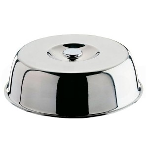 CLOCHE INOX C/POMOLO cm 25  - 4829025 | Novalberghiera
