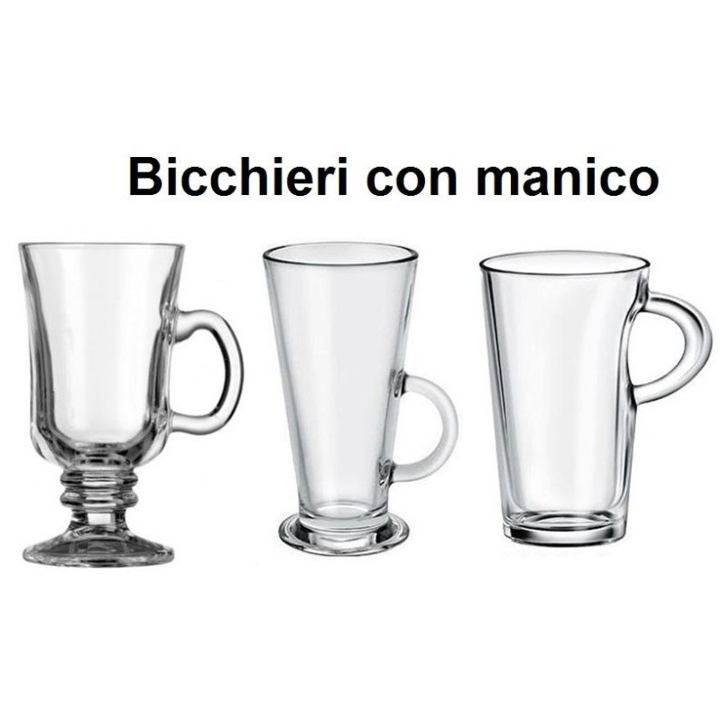 TAZZE VETRO CON MANICO  - 5094999 | Novalberghiera