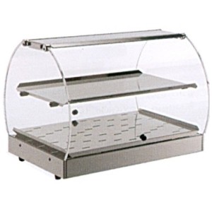 VETRINA INOX CALDA cm 50-KOKY  - 5179011 | Novalberghiera