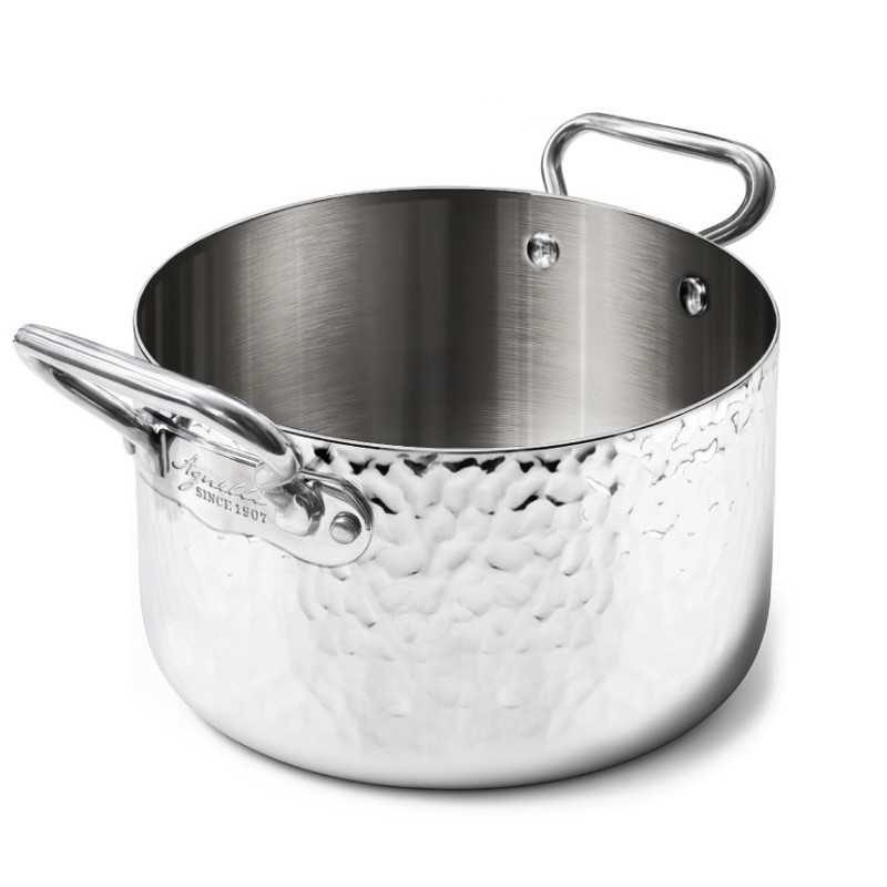 CASS.2M ALTA INOX 3PLY MARTcm24  - 5300024 | Novalberghiera