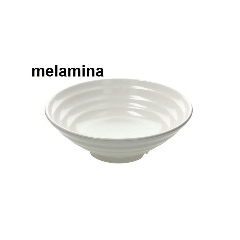 BOWL MELAMINA cm 25x9 bi  - 5376025 | Novalberghiera