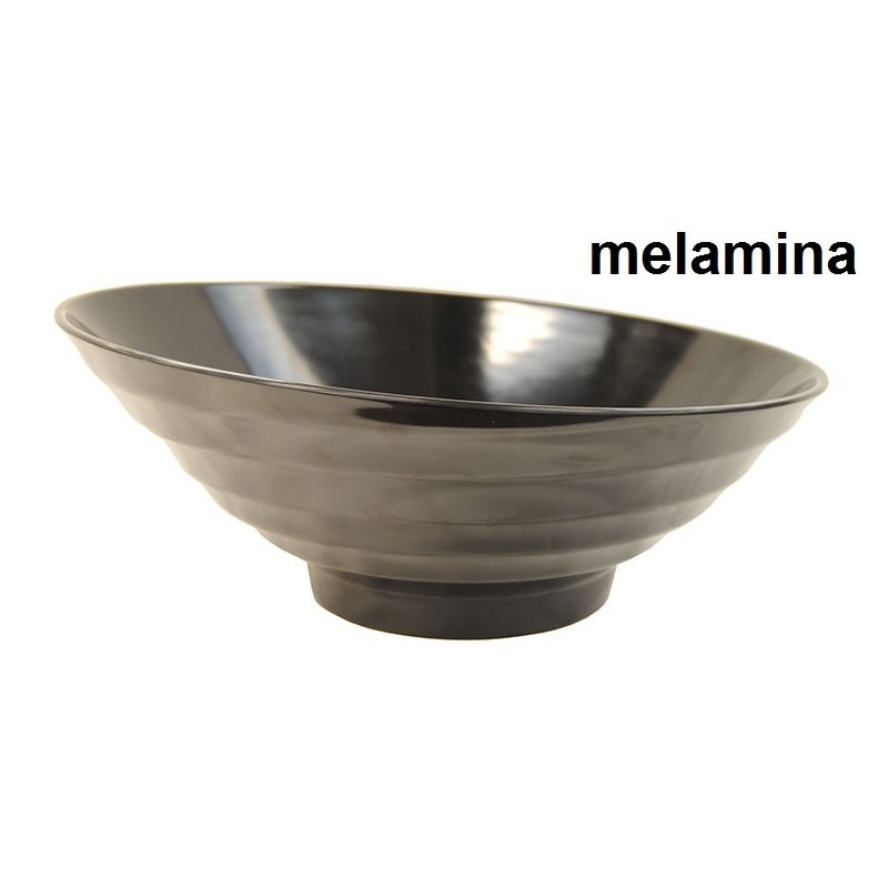 BOWL MELAMINA cm 35x14 nero  - 5376135 | Novalberghiera