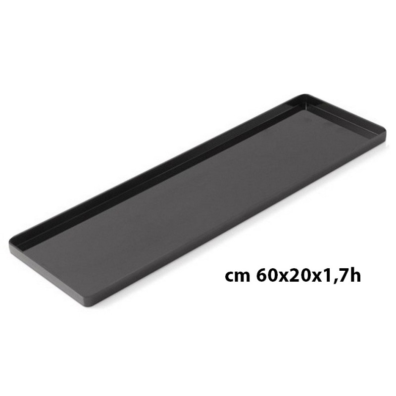 VASS.VETRINA PLEXI nero 60x20  - 547004 | Novalberghiera