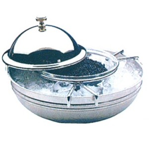 COPPA CAVIALE INOX cm 18  - 5472018 | Novalberghiera