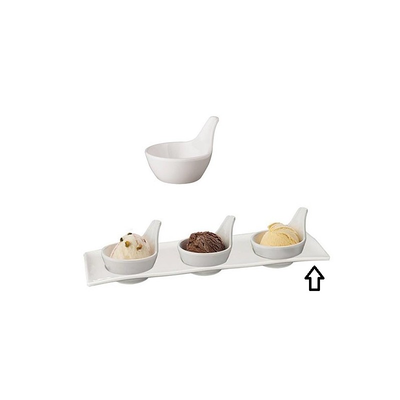 VASSOIO GOURMET MELAM.BI.cm30  - 5676001 | Novalberghiera