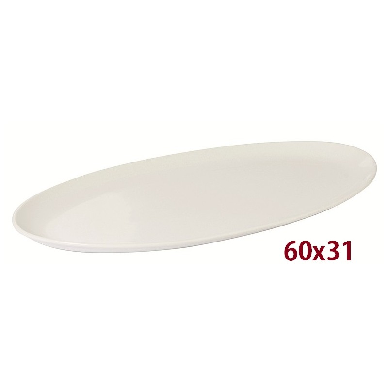 OVALE PORCELLANA cm 60x31  - 5695060 | Novalberghiera