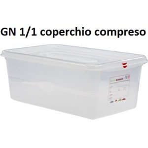 VASCA GN 1/1 POLIPR.C/COPERCHIO  - 5701999 | Novalberghiera