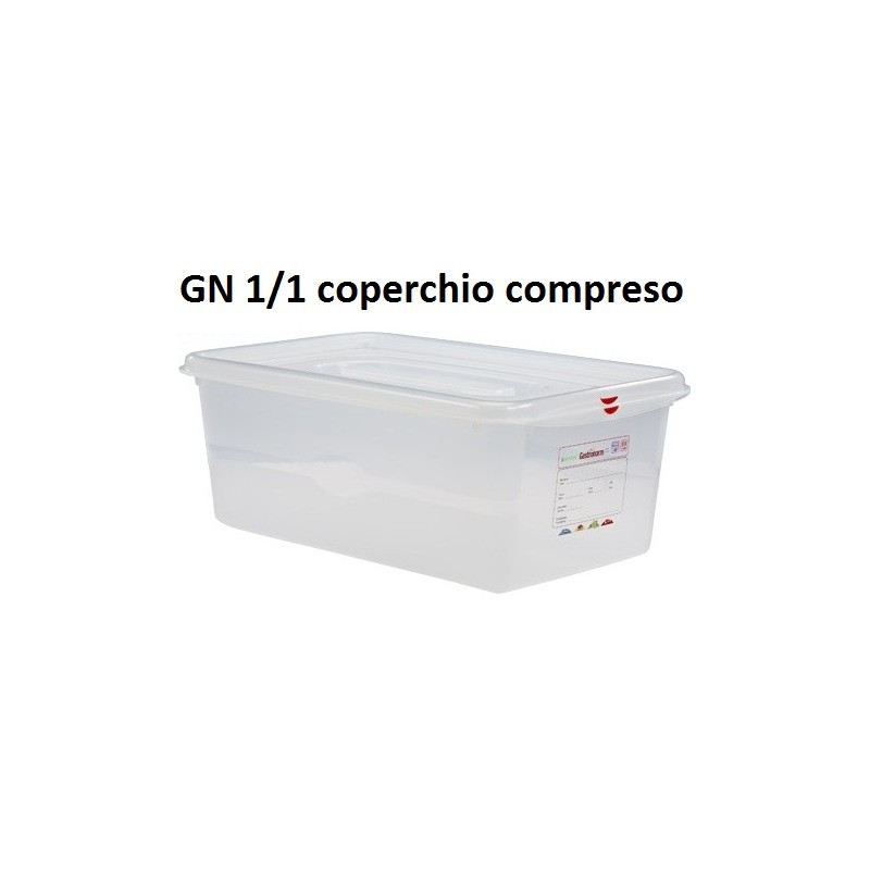 VASCA GN 1/1 POLIPR.C/COPERCHIO  - 5701999 | Novalberghiera