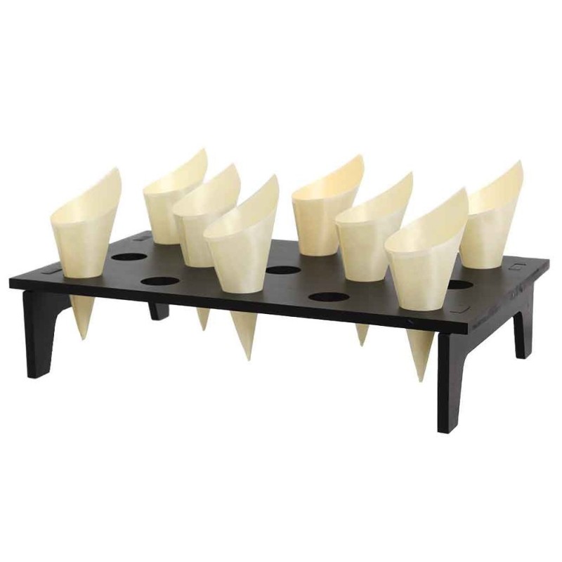 ESPO PORTACONI LEGNO NERO  - 5712300 | Novalberghiera