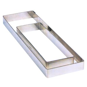 RETT. INOX mm 180x60x20h  - 5812000 | Novalberghiera