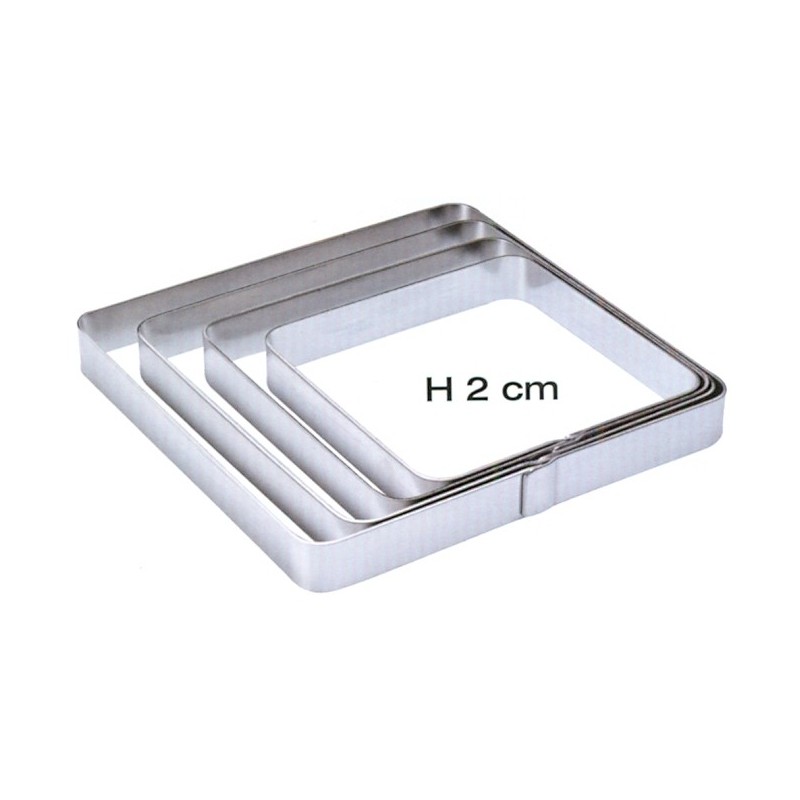 QUADRO ANG.T.INOX mm 180x180x20h  - 5813018 | Novalberghiera