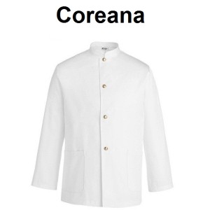 GIACCA COREANA BIANCA  - 599999 | Novalberghiera