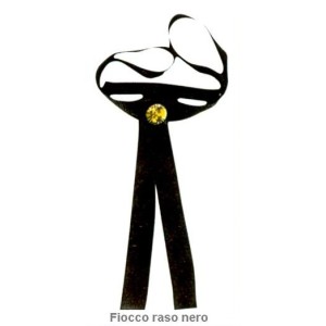FIOCCO RASO NERO -119000  - 610002 | Novalberghiera
