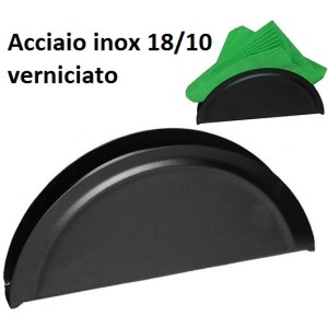 PORTATOV.li INOX 18/10-NERO  - 772002 | Novalberghiera