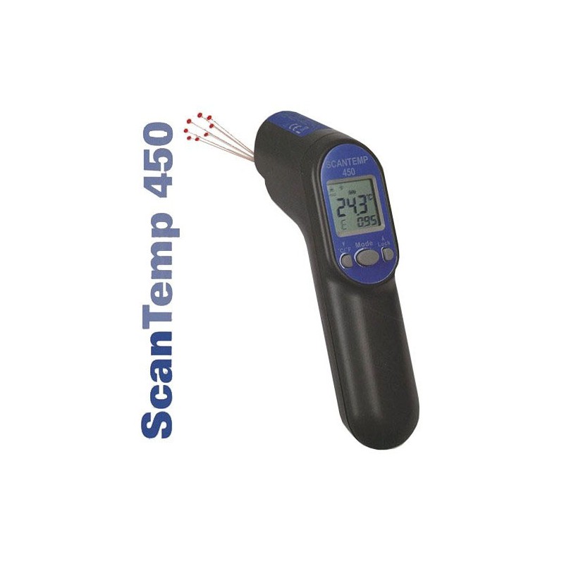 TERMOM.LASER INFRA.-60+500°C  - 906026 | Novalberghiera