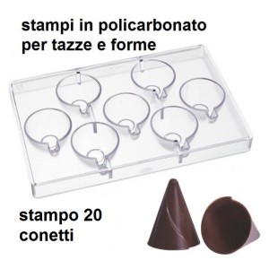 STAMPO 20 CONETTI-GU001  - 964038 | Novalberghiera
