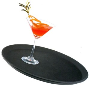 VASSOIO ANTISC.NERO Øcm 41  - 2377040 | Novalberghiera