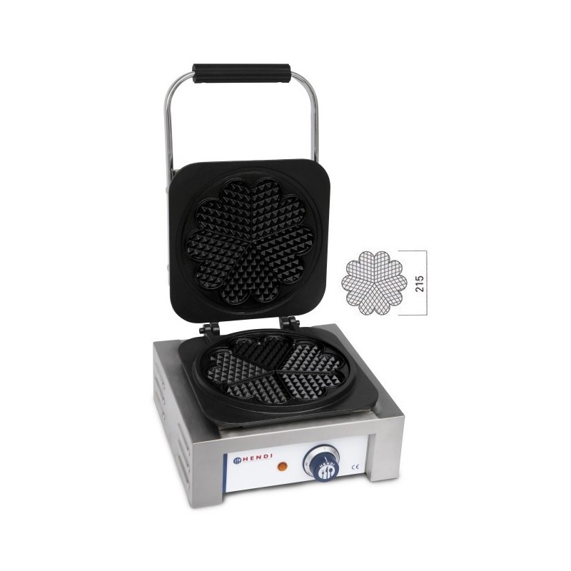 PIASTRA WAFFLE CUORE  - 4245052 | Novalberghiera