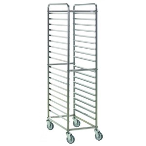 CARR.INOX 18Teglie GN 53x32  - 999008 | Novalberghiera