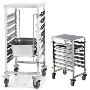 CARR.INOX 7TEGLIE GN 53x32  - 1019002 | Novalberghiera