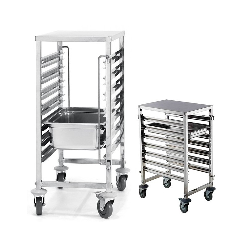 CARR.INOX 7TEGLIE GN 53x32  - 1019002 | Novalberghiera