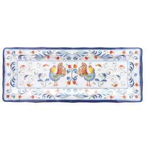 PIATTO MELAMINA ROOSTER  38x15  - 1035003 | Novalberghiera