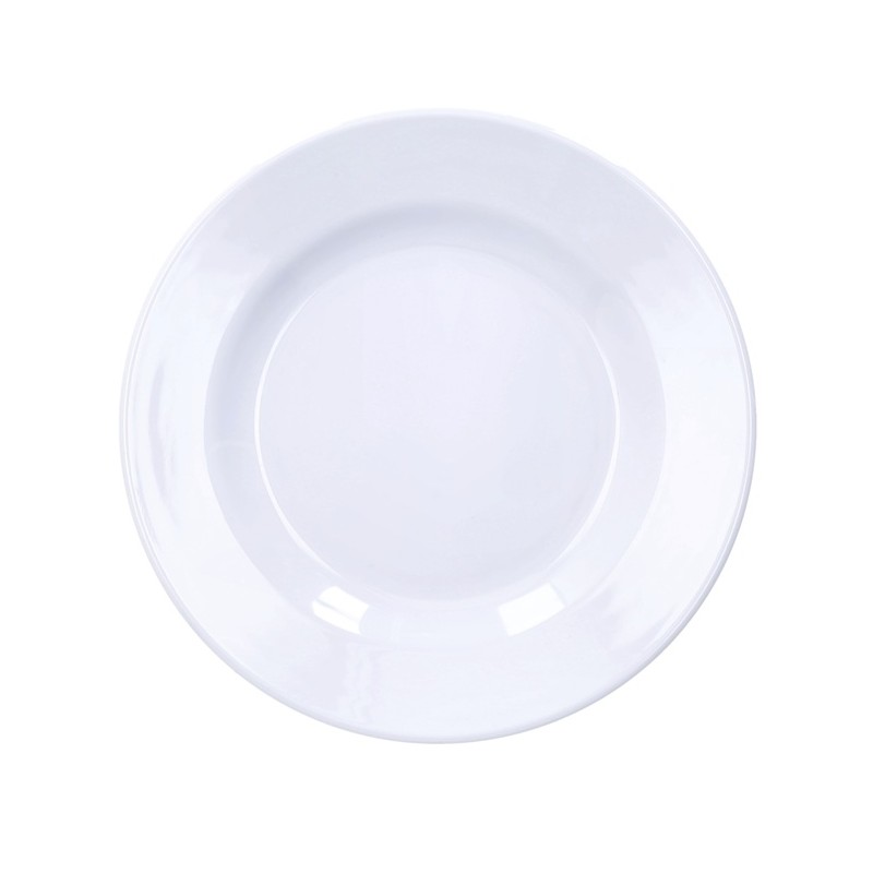 PIATTO PIANO MELAMINA cm 19 NS.  - 1417019 | Novalberghiera