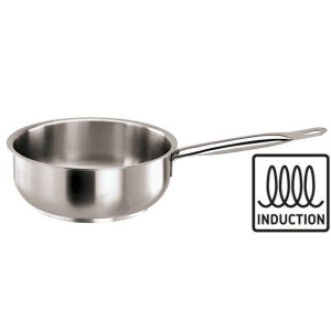 CASS.BOMBE INOX cm24x8,5h  - 1937024 | Novalberghiera