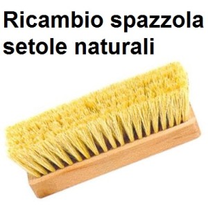 RIC.SPAZZOLA SETOLE NAT.  - 1315003 | Novalberghiera